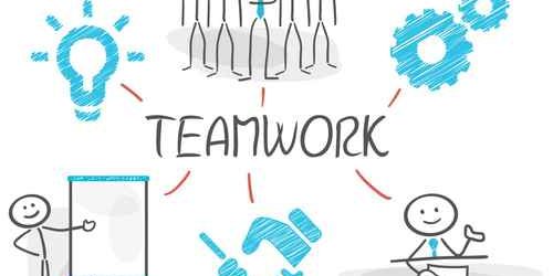 stickman teamwork